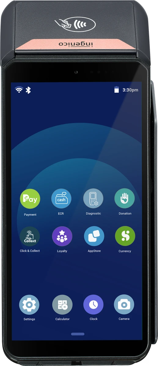 Ingenico AXIUM DX8000 sett forfra